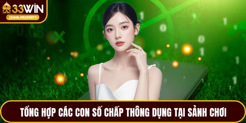 Tổng hợp các con số chấp thông dụng tại sảnh chơi