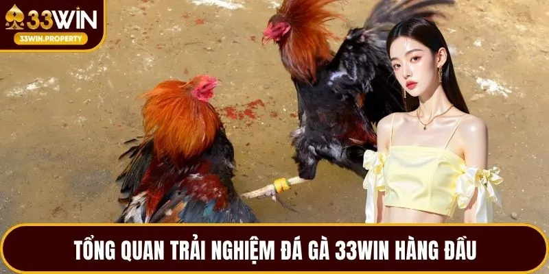 Tổng quan trải nghiệm đá gà 33WIN hàng đầu